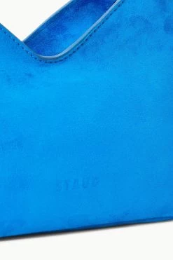 VALERIE SHOULDER BAG | DIRECTOR BLUE SUEDE -Chic Style Shop STAUD VALERIE SHOULDERBAG DIRECTORBLUE FALL 23 ECOM 4