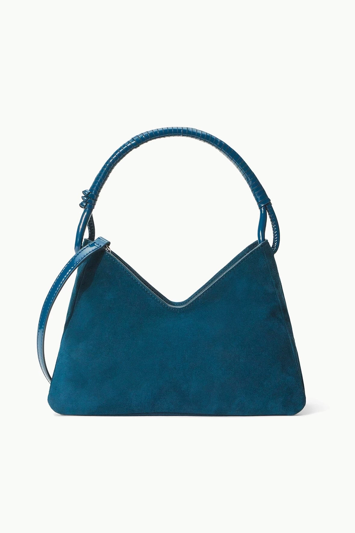 VALERIE SHOULDER BAG | INK BLUE SUEDE 1 VALERIE SHOULDER BAG | INK BLUE SUEDE