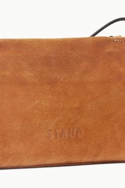 VIVI CROSSBODY BAG | TAN SUEDE -Chic Style Shop STAUD VIVI CROSSBODYBAG TAN FALL 23 ECOM 4