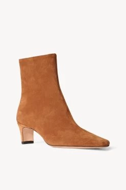 WALLY ANKLE BOOT | TAN SUEDE 12 WALLY ANKLE BOOT | TAN SUEDE -Chic Style Shop STAUD WALLY ANKLE BOOT TANSUEDE FALL 22 ECOM 2