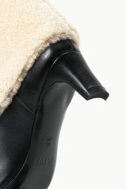 WALLY FOLDOVER BOOT | BLACK CREAM -Chic Style Shop STAUD WALLYFOLDOVERBOOT BLACKCREAM ECOM 4