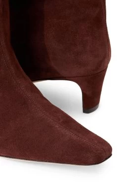WALLY ANKLE BOOT | MAHOGANY SUEDE 9 WALLY ANKLE BOOT | MAHOGANY SUEDE -Chic Style Shop STAUD WALLY ANKLE BOOT MAHOGANY SUPF 23 ECOM 4 web 1