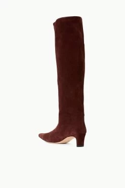 WALLY BOOT | MAHOGANY SUEDE 8 WALLY BOOT | MAHOGANY SUEDE -Chic Style Shop STAUD WALLY BOOT MAHOGANY SUPF 23 ECOM 3 2