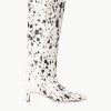 WESTERN WALLY BOOT | BLACK & WHITE HAIRCALF