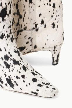 WESTERN WALLY BOOT | BLACK & WHITE HAIRCALF -Chic Style Shop STAUD WESTERNWALLY BOOT BLACKWHITEHAIRCALF FALL 23 ECOM 5