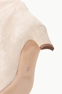 WESTERN WALLY BOOT | MINK SUEDE -Chic Style Shop STAUD WESTERNWALLY BOOT MINK FALL 23 ECOM 4