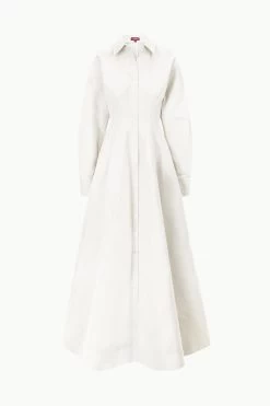 WINONA DRESS | IVORY -Chic Style Shop STAUD WINONADRESS IVORY ECOM 1