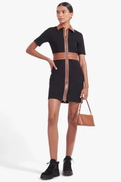 KAIA SHOULDER BAG | TAN -Chic Style Shop Saul Dress Black 02985 web