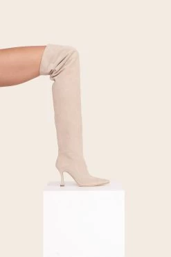 CAMI OVER THE KNEE BOOT | MINK SUEDE 16 CAMI OVER THE KNEE BOOT | MINK SUEDE -Chic Style Shop Shoes2 00286 web