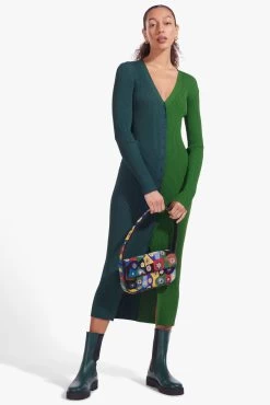 TOMMY BEADED BAG | BLACK MILLEFIORI -Chic Style Shop Shoko Sweater Cypress Emerald 02681 web