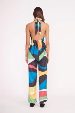 OSCAR PANT | MARBLE WAVE -Chic Style Shop TROPEA TOP OSCAR PANT MARBLE WAVE 04783 2 web