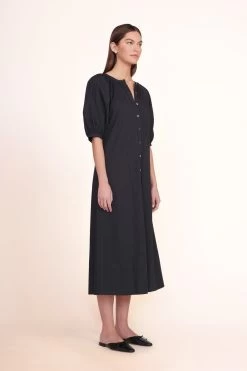 GINA MULE | BLACK -Chic Style Shop Vincent Dress Black 00603 web 1