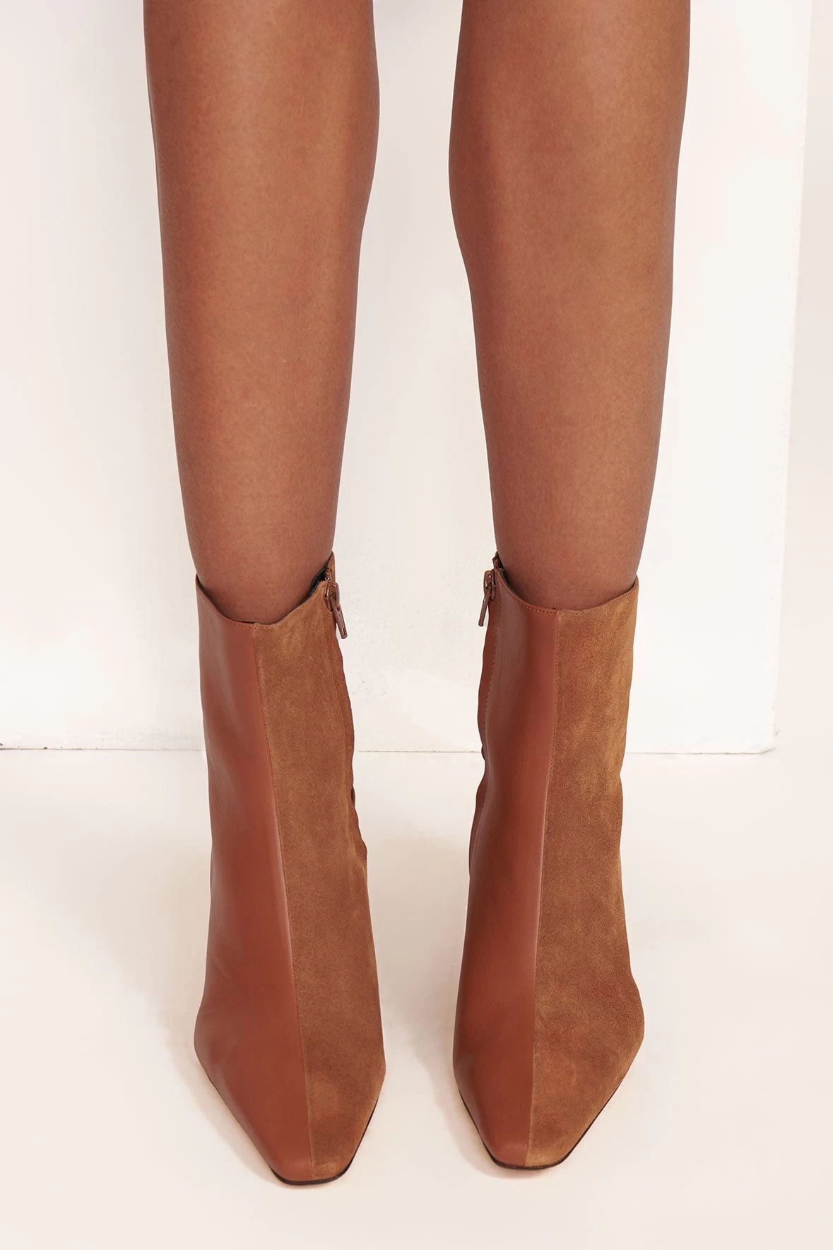 WALLY SPLIT ANKLE BOOT | TAN 6 WALLY SPLIT ANKLE BOOT | TAN - Image 6