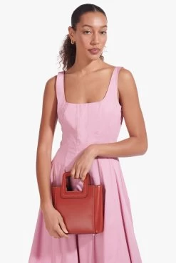 MINI SHIRLEY LEATHER BAG | COGNAC -Chic Style Shop Wells Dress Rosebud 02887 web