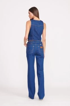 STAUD + WRANGLER THE VEST | DARK RINSE 11 STAUD + WRANGLER THE VEST | DARK RINSE -Chic Style Shop Wrangler 0927 web