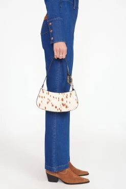 OLLIE BAG | CREAM HAIRCALF -Chic Style Shop Wrangler 1211 web web