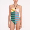ACE RING ONE PIECE | CABANA STRIPE MULTI