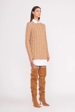 CAMI OVER THE KNEE BOOT | TAN SUEDE -Chic Style Shop aldrin dress camel white 5 9303dbfd 4646 4f17 b28c 8d7962389ca5