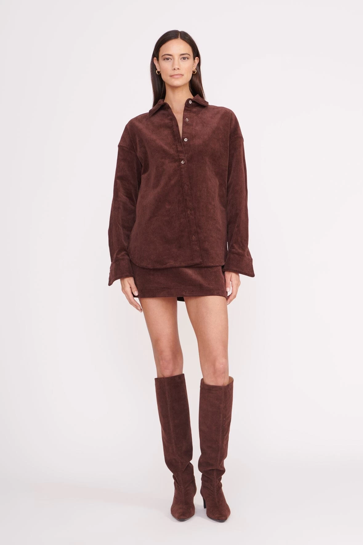 Chic Style Shop -Chic Style Shop annette skirt mahogany 7 f35c2dac 5c37 49ae ba3c 62ad144420b7