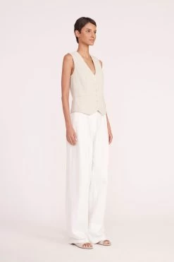 BRETT VEST | OAT MILK -Chic Style Shop brett vest oat milk 00600 web