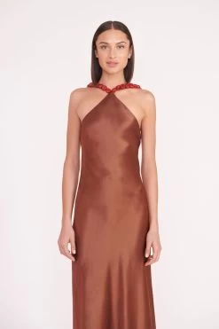 CADENCE DRESS | CLOVE 8 CADENCE DRESS | CLOVE -Chic Style Shop cadence dress clove 05931 web