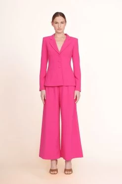 CROPPED CALEB PANT | MAGENTA