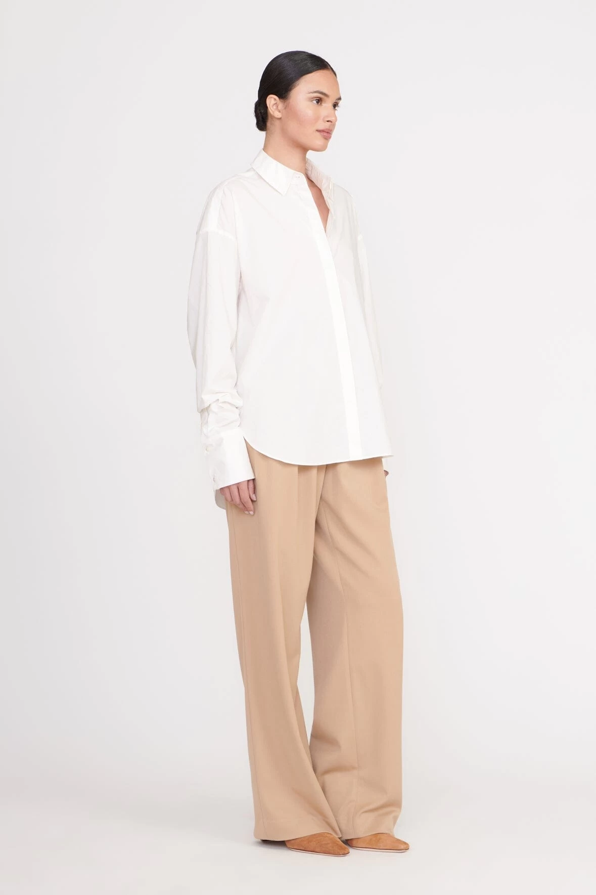 COLTON SHIRT | WHITE 4 COLTON SHIRT | WHITE - Image 4