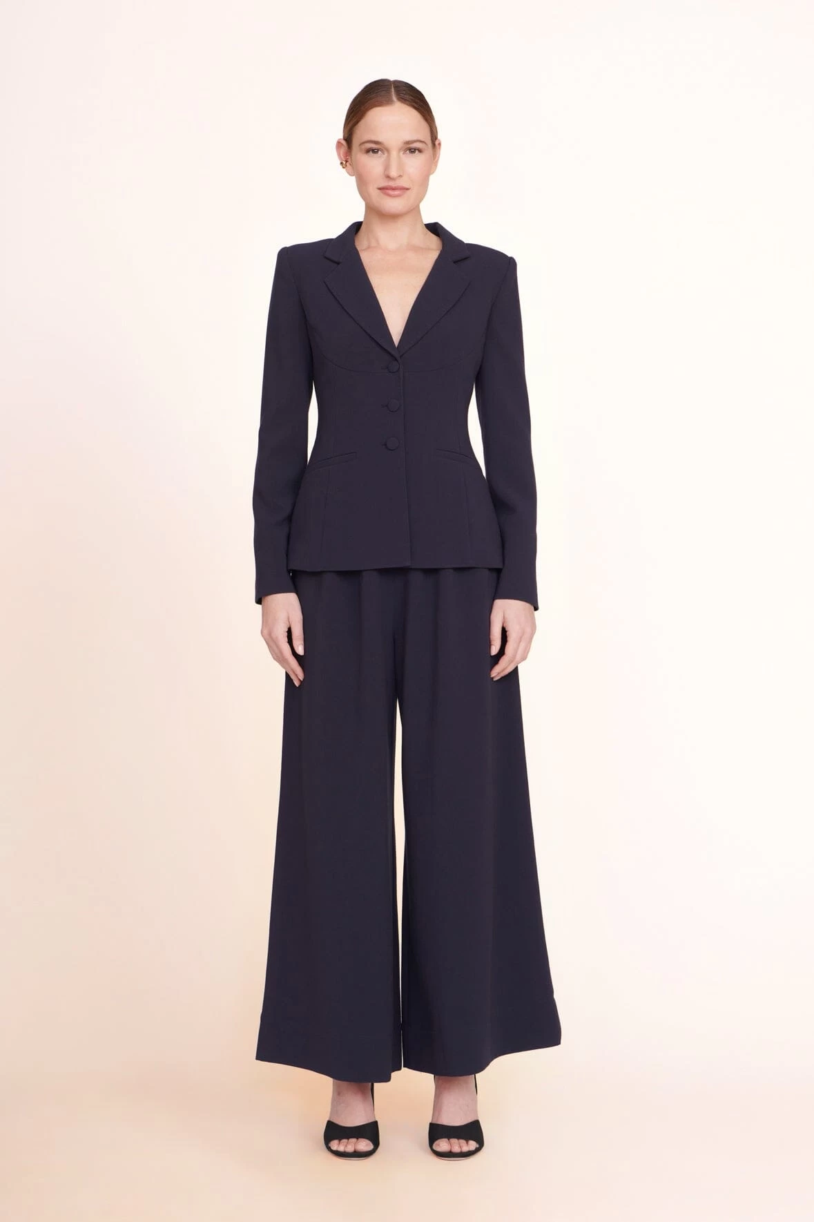 CROPPED CALEB PANT | NAVY 1 CROPPED CALEB PANT | NAVY