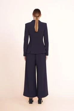 CROPPED CALEB PANT | NAVY 7 CROPPED CALEB PANT | NAVY -Chic Style Shop cropped caleb pant navy 2