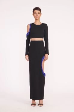 ELLEN TOP | BLACK -Chic Style Shop ellen top scarlett skirt black 01925 web