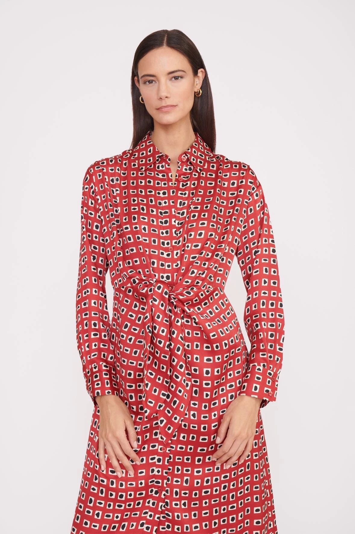 ELSA DRESS | RUBY GEOSCAPE 4 ELSA DRESS | RUBY GEOSCAPE - Image 4