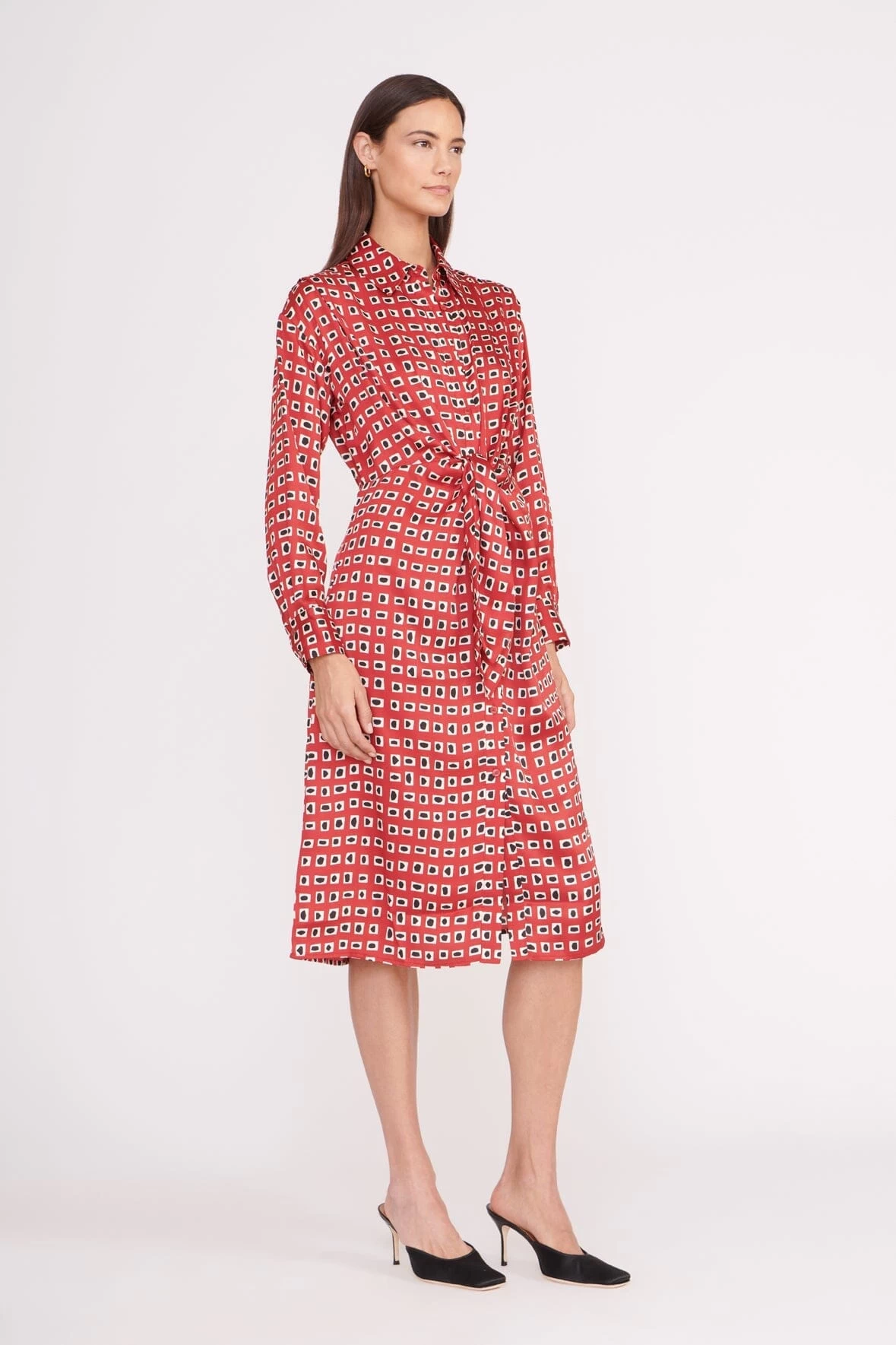 ELSA DRESS | RUBY GEOSCAPE 2 ELSA DRESS | RUBY GEOSCAPE - Image 2