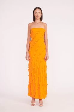 ELVIRE DRESS | NECTARINE -Chic Style Shop elvire dress nectarine 02311 web