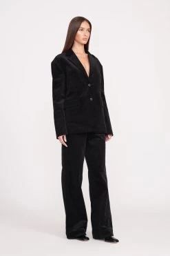 TREK OVERSIZED BLAZER | BLACK -Chic Style Shop fall 23 0053 web