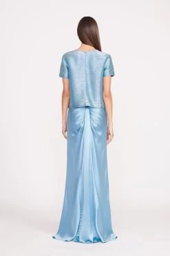 INGRID TOP | FRENCH BLUE -Chic Style Shop fall 23 0153 web