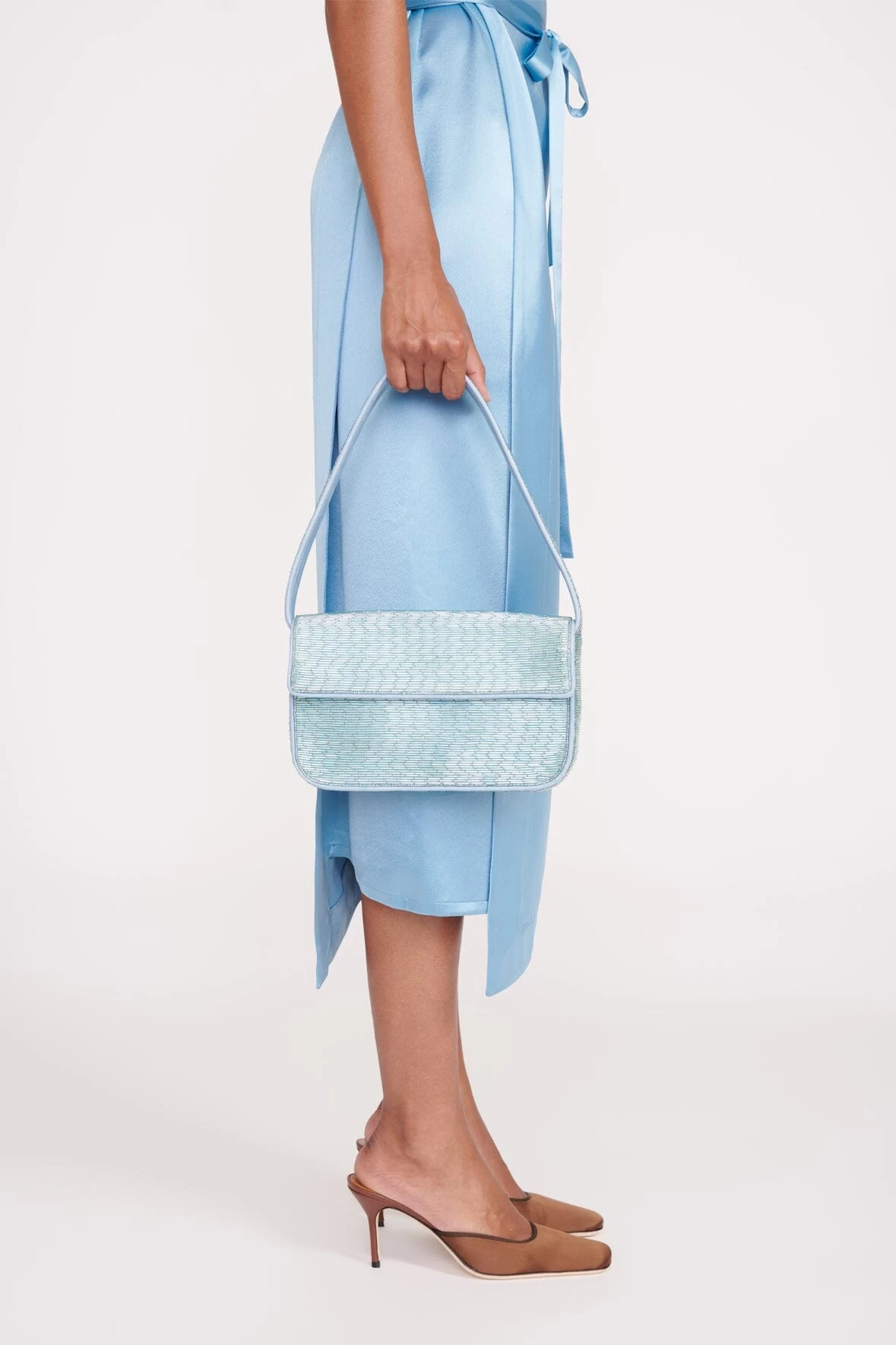 TOMMY BEADED BAG | FRENCH BLUE 5 TOMMY BEADED BAG | FRENCH BLUE - Image 5