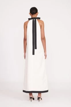 WRIGHT DRESS | ECRU BLACK 8 WRIGHT DRESS | ECRU BLACK -Chic Style Shop fall 23 1190 web