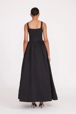 MAXI LANDSCAPE DRESS | BLACK -Chic Style Shop fall 23 1323 web