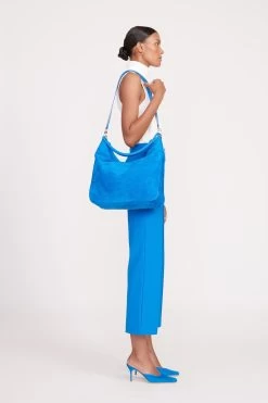 PERRY BAG | DIRECTOR BLUE SUEDE 18 PERRY BAG | DIRECTOR BLUE SUEDE -Chic Style Shop fall 23 1425 web