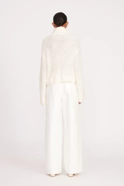 EZIO SWEATER | WHITE -Chic Style Shop fall 23 1527 web