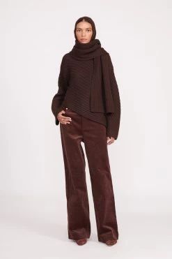 KNIT BALACLAVA | DARK CHOCOLATE 9 KNIT BALACLAVA | DARK CHOCOLATE -Chic Style Shop fall 23 1737 web