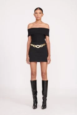 CAMI BOOT | BLACK CROC EMBOSSED -Chic Style Shop fall 23 2445 web