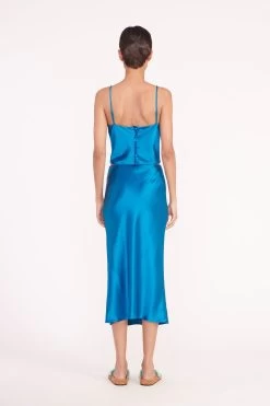 GRACIE TOP | ISLAND BLUE 9 GRACIE TOP | ISLAND BLUE -Chic Style Shop gracie top angela skirt island blue 05907 web