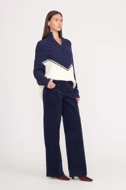 HAMPTON SWEATER | NAVY IVORY -Chic Style Shop hampton sweater navy ivory 5 8c7b2f49 b715 4092 8158 6caf3641a326