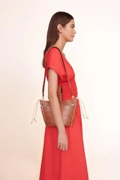 DIAMOND MINI TOTE | TAN CREAM -Chic Style Shop jackson dress hibiscus 1 10