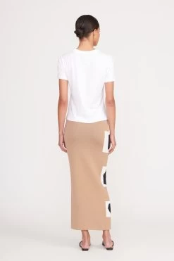 KARINA SKIRT | CAMEL GEOSCAPE 7 KARINA SKIRT | CAMEL GEOSCAPE -Chic Style Shop karina skirt camel geoscape 1