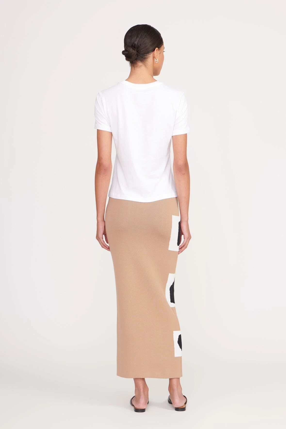 KARINA SKIRT | CAMEL GEOSCAPE 3 KARINA SKIRT | CAMEL GEOSCAPE - Image 3