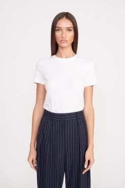 LUISA PANT | NAVY PINSTRIPE -Chic Style Shop luisa pant navy pinstripe 0019 web