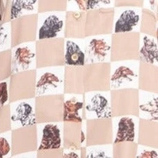 MARTHA TUNIC | CAMEL DOG CHECK 5 MARTHA TUNIC | CAMEL DOG CHECK - Image 5