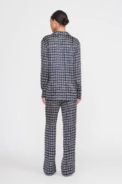 MARTHA TUNIC | NAVY GEOSCAPE DOG CHECK -Chic Style Shop martha tunic navy geoscape 2 21894251 d4d4 45fd 86ce 4cb5e19e38c3